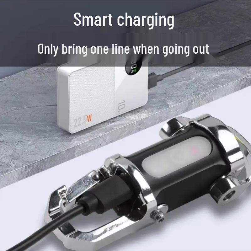 High-Brightness Portable Waterproof Keychain Flashlight with Fast Charging