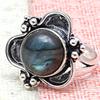 Labradorite Gemstone Handmade Silver Jewelry  "8.5"
