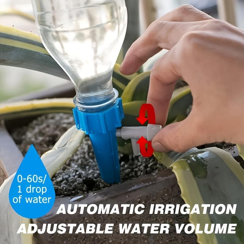 10PCS Self Watering Spikes for Plants, Automatic Drip Irrigation System, Adjustable Slow Release Watering Devices for Vacation & Travel