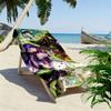 Genshin Impact Poster Print Beach Towel, Large Soft Quick Dry Towel for Beach Camping Swimming