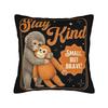 Punch Monkey Cute Pillowcase Printing Fabric Cushion Cover Decorative Throw Pillow Case Cover Home Square 45*45Cm