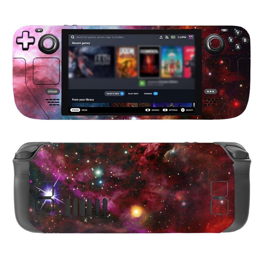 Anti-scratch DIY For Steam Deck Skin Stickers Decal Game Console Decor For Steam Deck