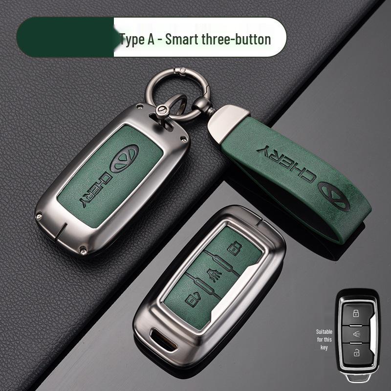 High-End Voll-Schlüsselhülle für Chery 5x, Tiggo 3x, Exeed TX, Tiggo 7 - Unisex Design