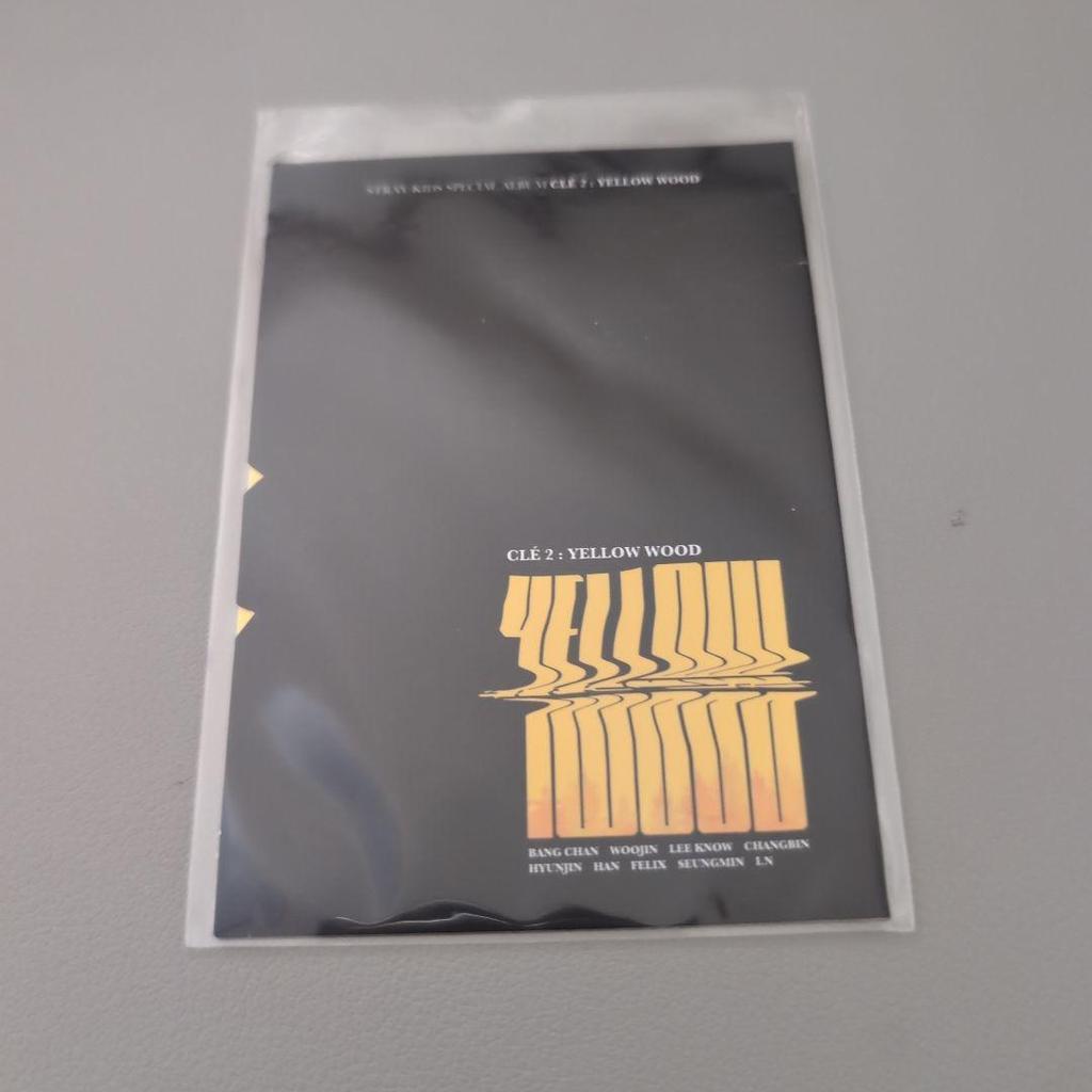 [USED] Straykids Yellowwood Message Card Felix