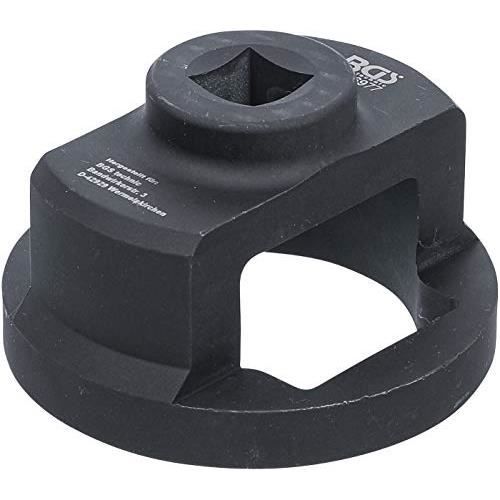 Clé pour écrous de roulement - BGS - BPW 12 t - 80 mm - Acier brut - Tête hexagonale