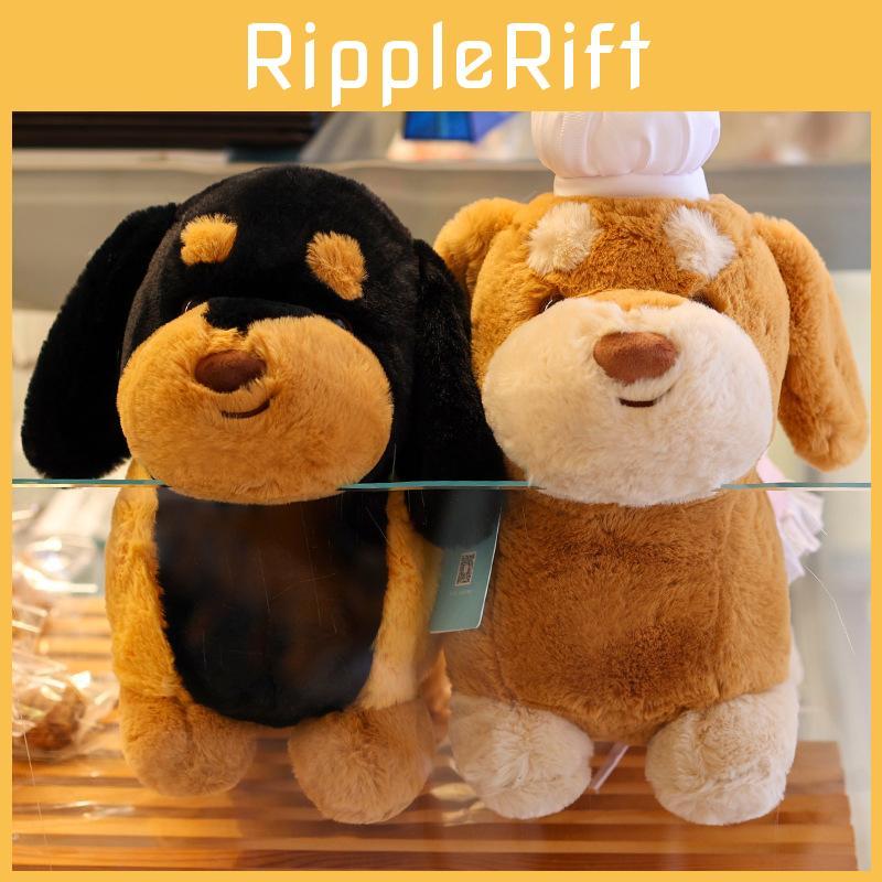 Hot Dog Plush Chef Dog Doll With Pp Cotton Filling For Kids Gift And Decor