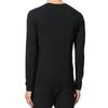 Versace Solid Color Round Neck Slim Fit Long Sleeve T-Shirt Men Tops Black AUU01007-A232741-A1008