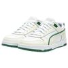 Puma Rbd Game Low Leather Versatile Comfortable Breathable Durable Low-Top Sneakers Unisex Sneakers White Green 386373-11