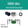 Double Row Nylon Support Wheel for Conveyor Systems