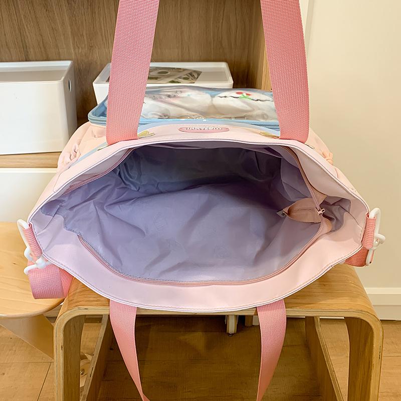 Large Capacity Student Class Bag Women's Shoulder Crossbody Bag