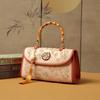 Women's Handbag New Chinese Style Rose Embroidered Bag Women's New Large-capacity Women's Bag Elegant Shoulder Bag Women's