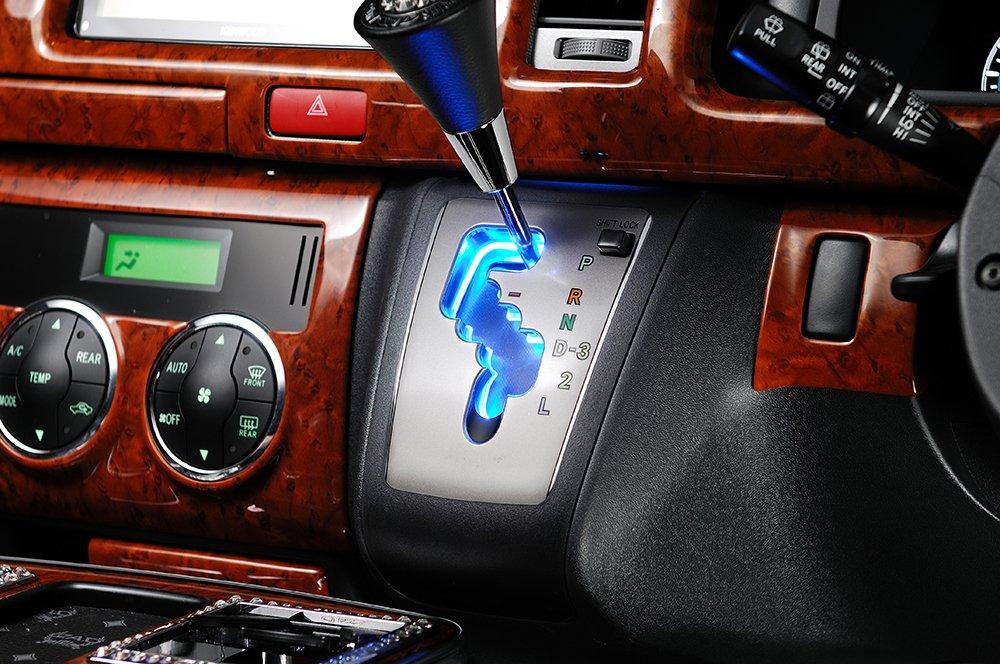 Garson DAD Shift Gate Illumination for H200 Series Hiace Room Electrical LED Interior Indirect Car Custom Parts (1st-3rd Generation) (GE034-01) D.A.D.