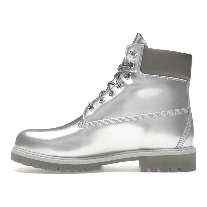 Veneda Carter X Timberland 6 Inch Premium Boot Silver Unisex Sneakers TB0A6D9M-EBN