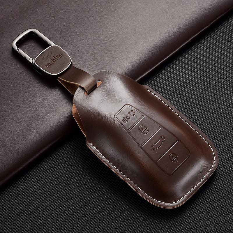 Applicable Geely Key Cover Emgrand Gs Leather Bag Boyue Xingrui Xingyue L Colorful Buckle Haoyue Shell Cover