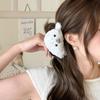 Animals Plush Hair Clip Cute Large Shark Clip Personalized Little Seal Hair Claw  Female
