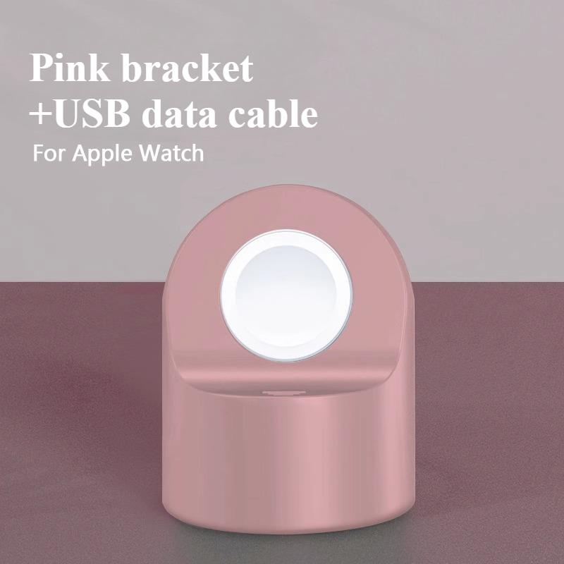 Ladeständer für Apple Watch Series Ultra/8/SE2/7/6/SE/4/3 49mm/45mm/44mm/42mm/41mm/40mm/38mm Langlebiger Silikon Nachttischmodus
