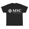 Nuova T-Shirt Unisex MSC Crociere Divertente Taglia dalla S alla 5XL