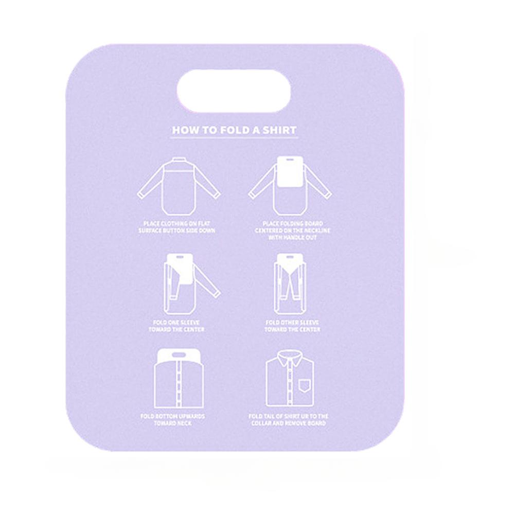 Household Shirt Foldines Folder Laundry Clothes Holderg Board Clothes Folder Closet Adult
