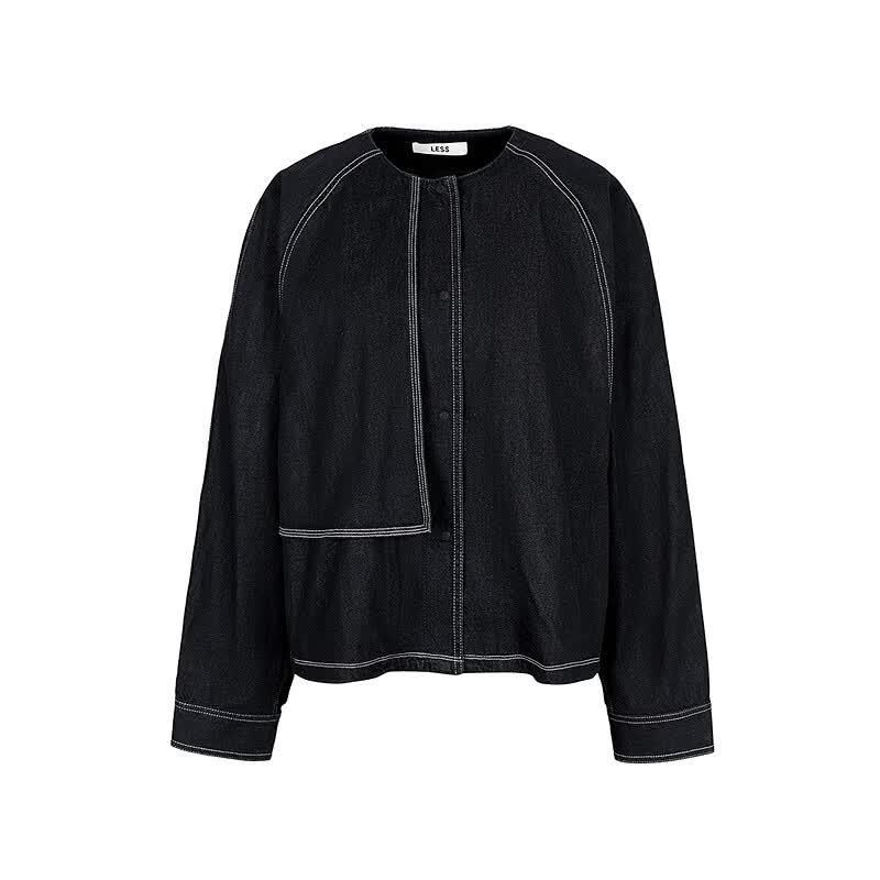 Men's Cotton Straight-Fit Denim Jacket