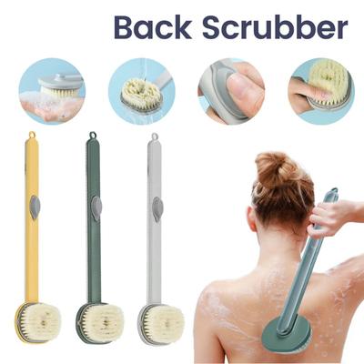Lange Griff Flüssigseifen-Badebürste Badezimmer Körperbürsten Rücken Körper Bad Duschschwamm Peeling Schrubben Massagegerät Hautreinigungswerkzeuge