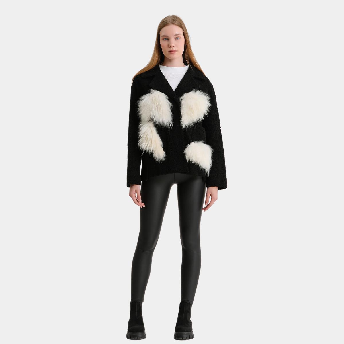 

Натуральная, натуральная кожа, женская куртка