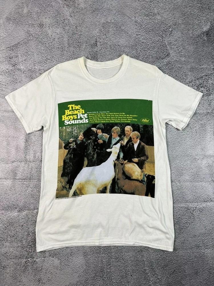 

The Beach Boys Pet Sound Band white short sleeve T shirt unisex S-5XL Unisex T-Shirt S