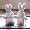 Ins Little Rabbit Pendant Plush Toy Doll Small Rabbit Doll Cute Bag Hanging Decoration Keychain