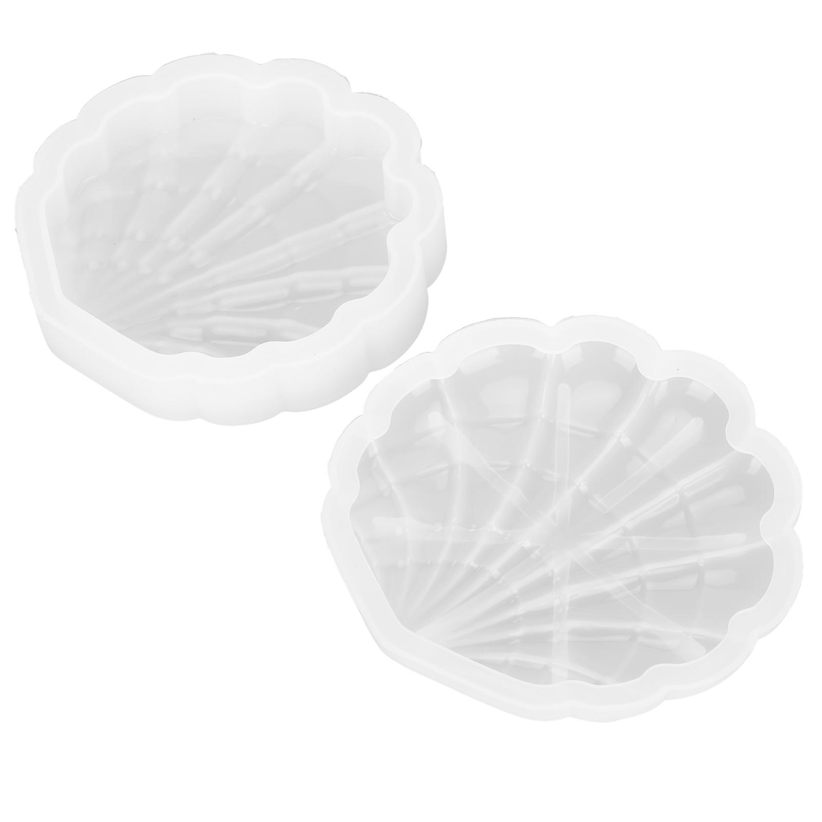 Сделай сам Силиконовые формы для эпоксидной смолы в виде ракушки, коробка для хранения, органайзер, силиконовые формы для смолы