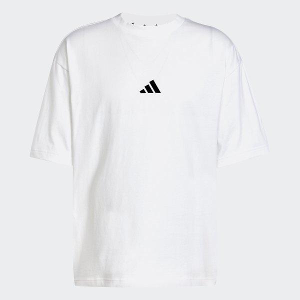adidas Unisexowy T-shirt codzienny z krótkim rękawem Jc5339 Future Icon T-shirt z krótkim rękawem z małym logo