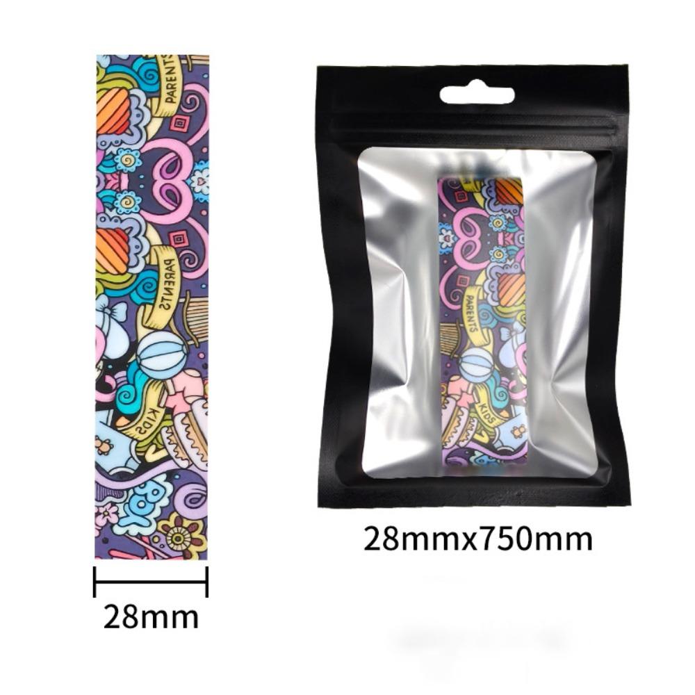 16mm Pickleballová raketa Rám Ochranná páska Graffiti styl Hlava pádla Hrana Páska Trénink