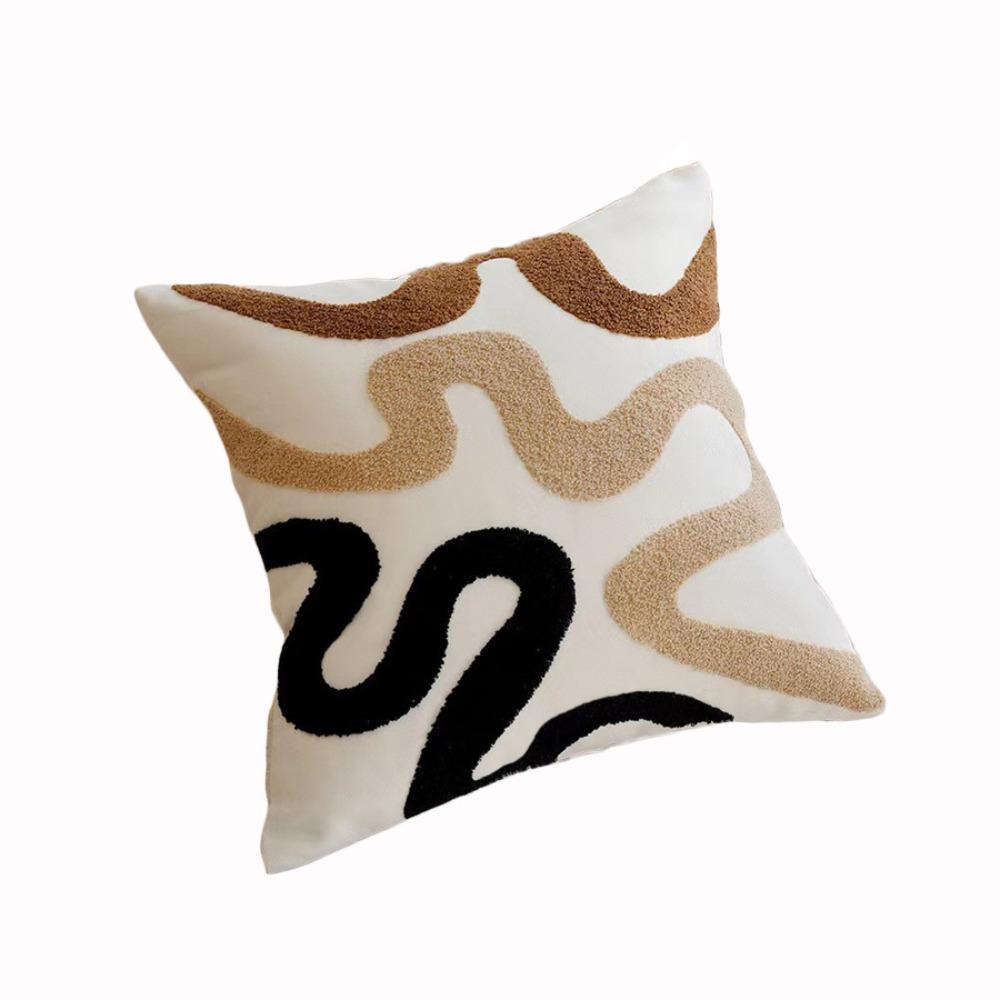 

Наволочка на декоративную подушку в богемном стиле, квадратная наволочка на подушку, наволочка с цветочным узором, гостиная/офис Style E