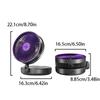 Portable Mini Fan USB Charging Air Circulation Fan Silent Turbo Fan  Household