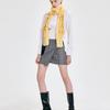 KIMZISU Ribbon Tied Muffler _ YELLOW