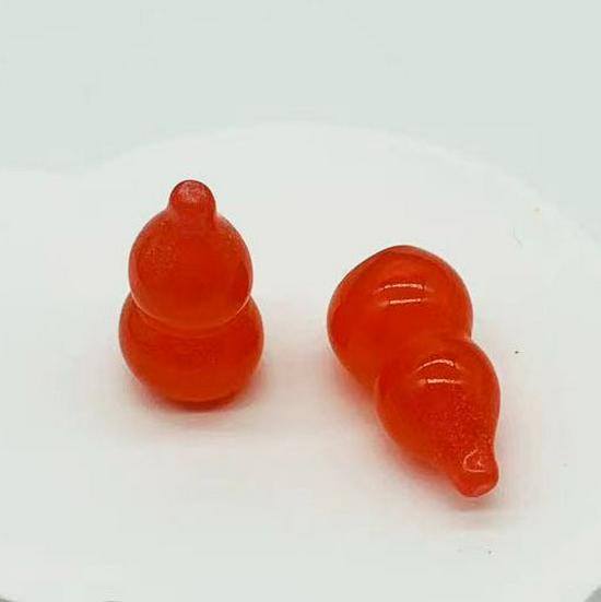 Resin Luminous Gourd Earrings & Pendant Accessories Blind Box Set