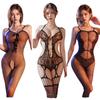 NUOVO stile giapponese coreano senza cavallo sexy lingerie in pizzo reggiseno cavo set costumi erotici teddy baby doll vestito profondo scollo a V reggiseno aperto porno donne biancheria intima sexsuit