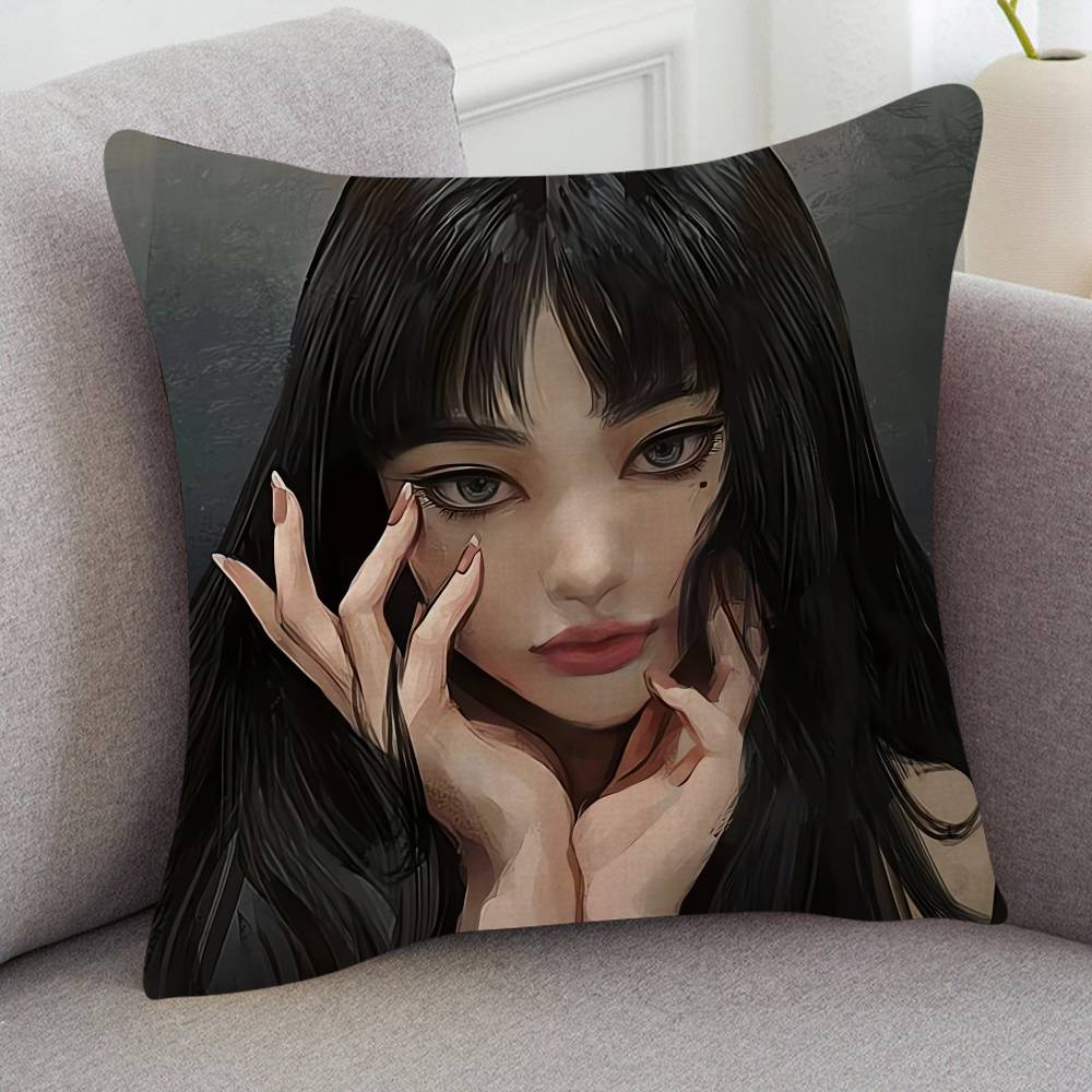 Anime Tomie Kawakami Game For Cartoon Print Peripheral Pillow Case Cushion Cover Home Decor Birthday Gift Pillowcover
