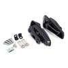 Motorcycle Accessories Rear Passenger Foot Pegs Mount Black Pedal for Vespa GTS 300 GTS300 Gts300 Gts 300