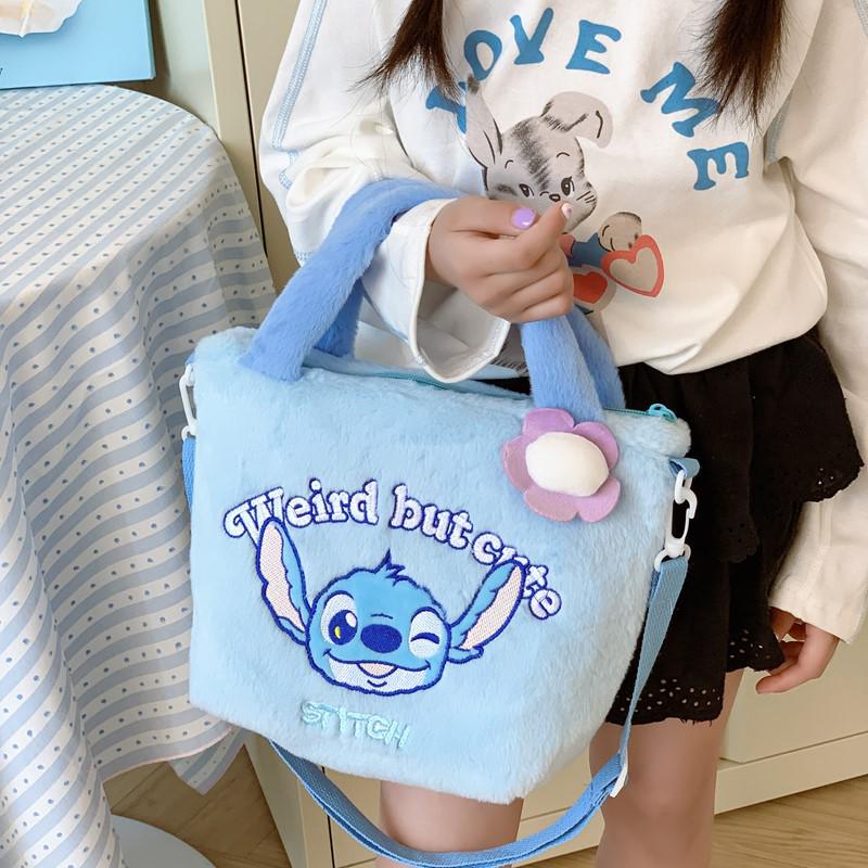 Sanrio Cartoon Plush Handbag & Coin Purse for Kids