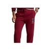 Polo Ralph Lauren Letter Print Pocket Drawstring Long Knit Sweatpants Men Sweatpants Burgundy 710955776-002