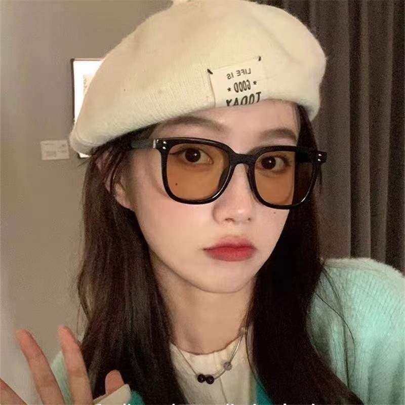 Women Fashion Square Frame Sun Glasses Outdoor Shades Wild Eyewear Unisex Summer Beach Sunglasses