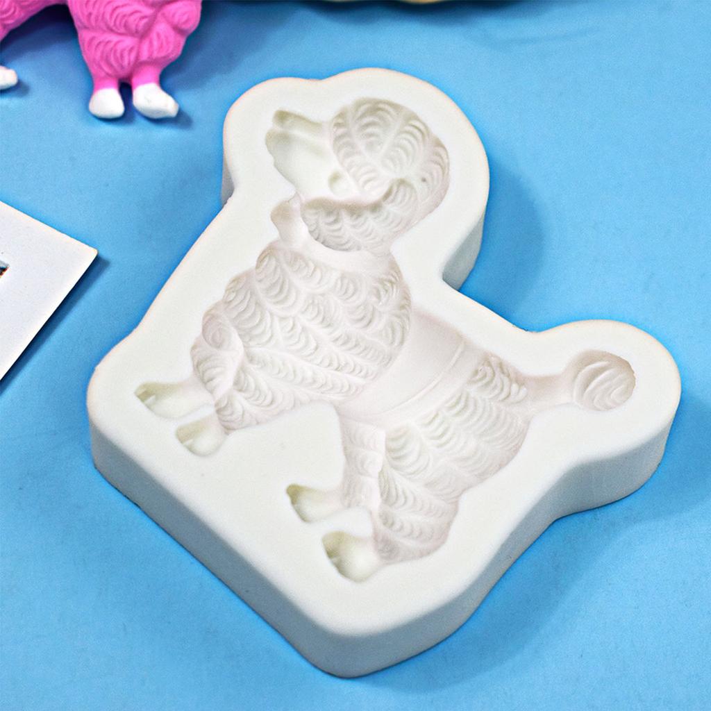 3D-Silikon, simulierter Welpe, flexibel, Lebensmittelqualität, Ton, Harz, Keramik, Süßigkeiten, Fondant, Süßigkeiten, Schokolade, Seife