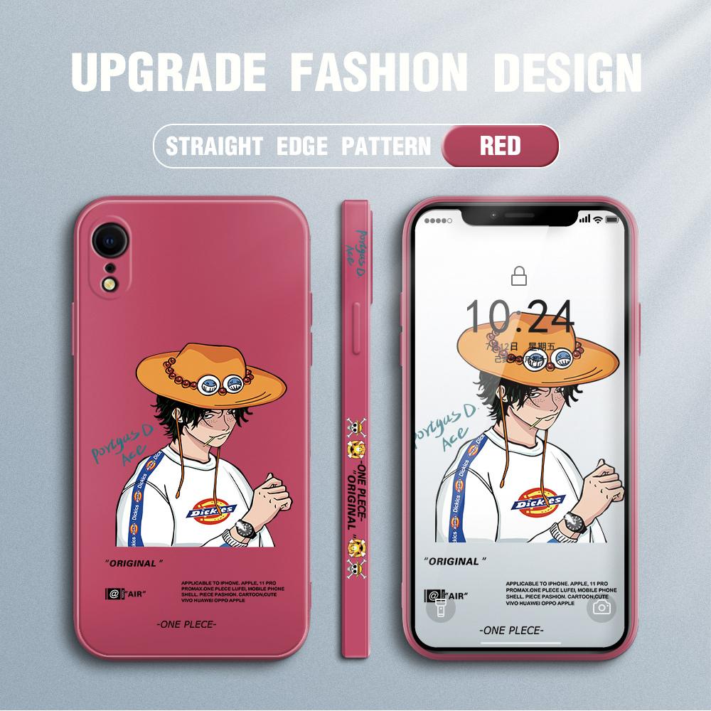 Popular Anime Phone Case for Xiaomi Redmi POCO Mi 11 Lite 5G Note10 Pro Soft Full Protection Square Liquid Silicone Cellphone Back Cover