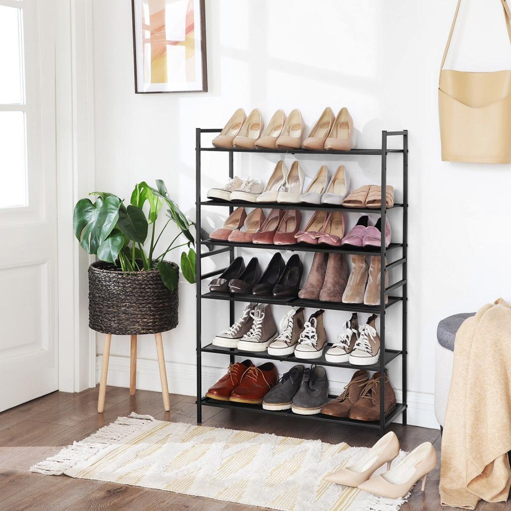 3-tier Shoe Rack, Collapsible Shoe Organizer