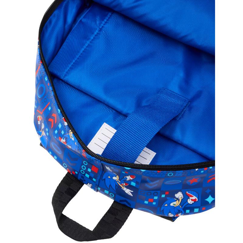 Smiggle Australia Sonic Cartoon Large Waterproof School Backpack for Kids