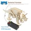 DIY Remote Control Triceratops - Science & Technology Learning Kit for Kids