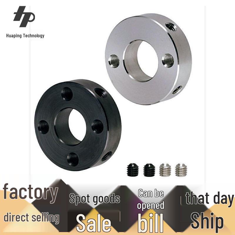 

Зажимной кольцо вала с двойной резьбой и креплением на 2 отверстия inner*outer*thickness*holes*hole diameter