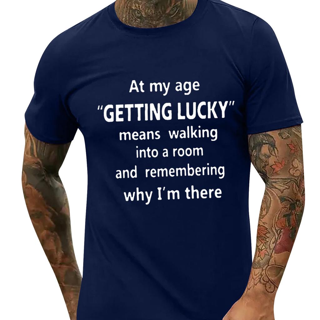 Pánská trička Trička Grafický Text Pool 3D tisk Street Neformální Krátký rukáv Tištěné oblečení Základní