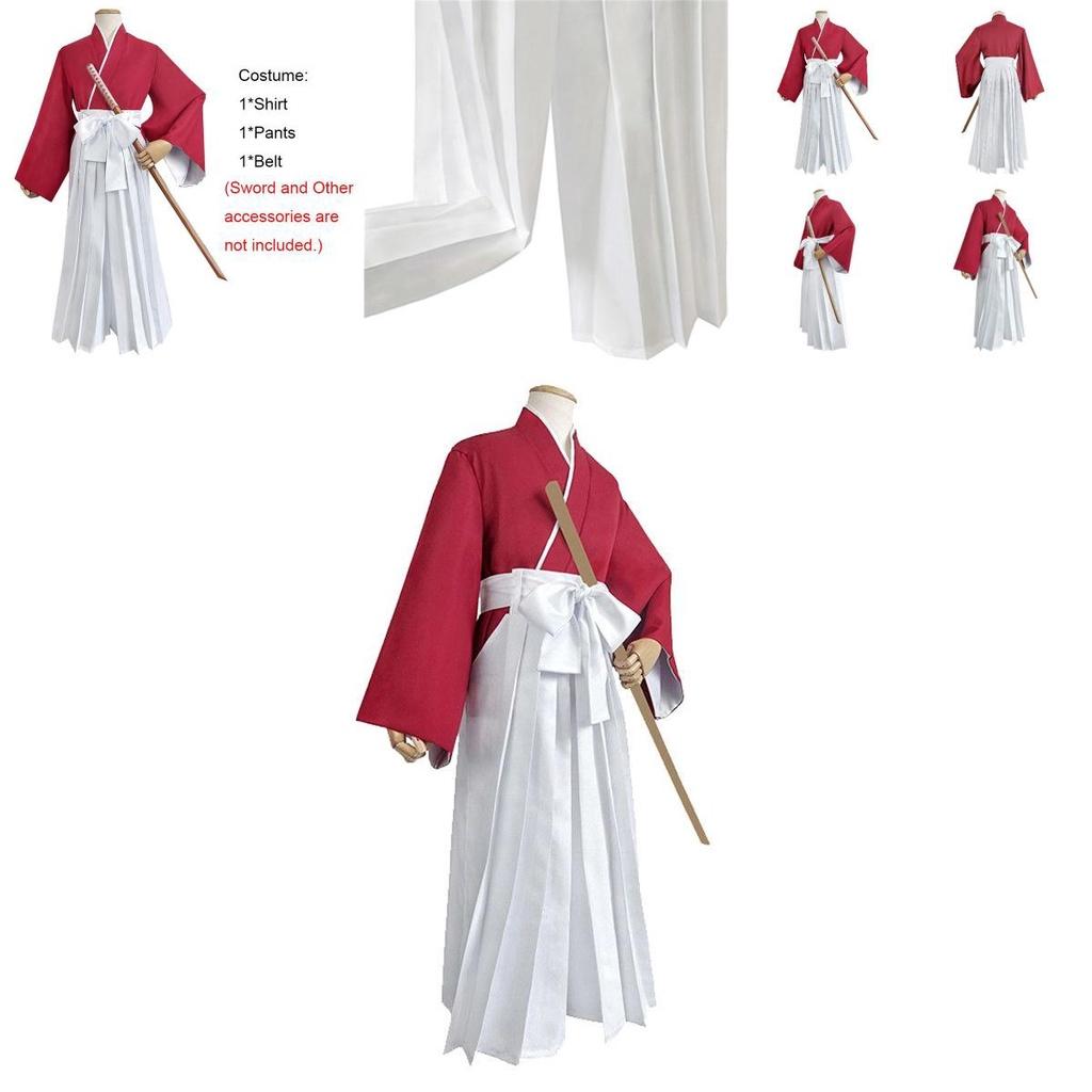 Exquisite Rurouni Kenshin Executioner Kendo Kimono Cosplay Outfit