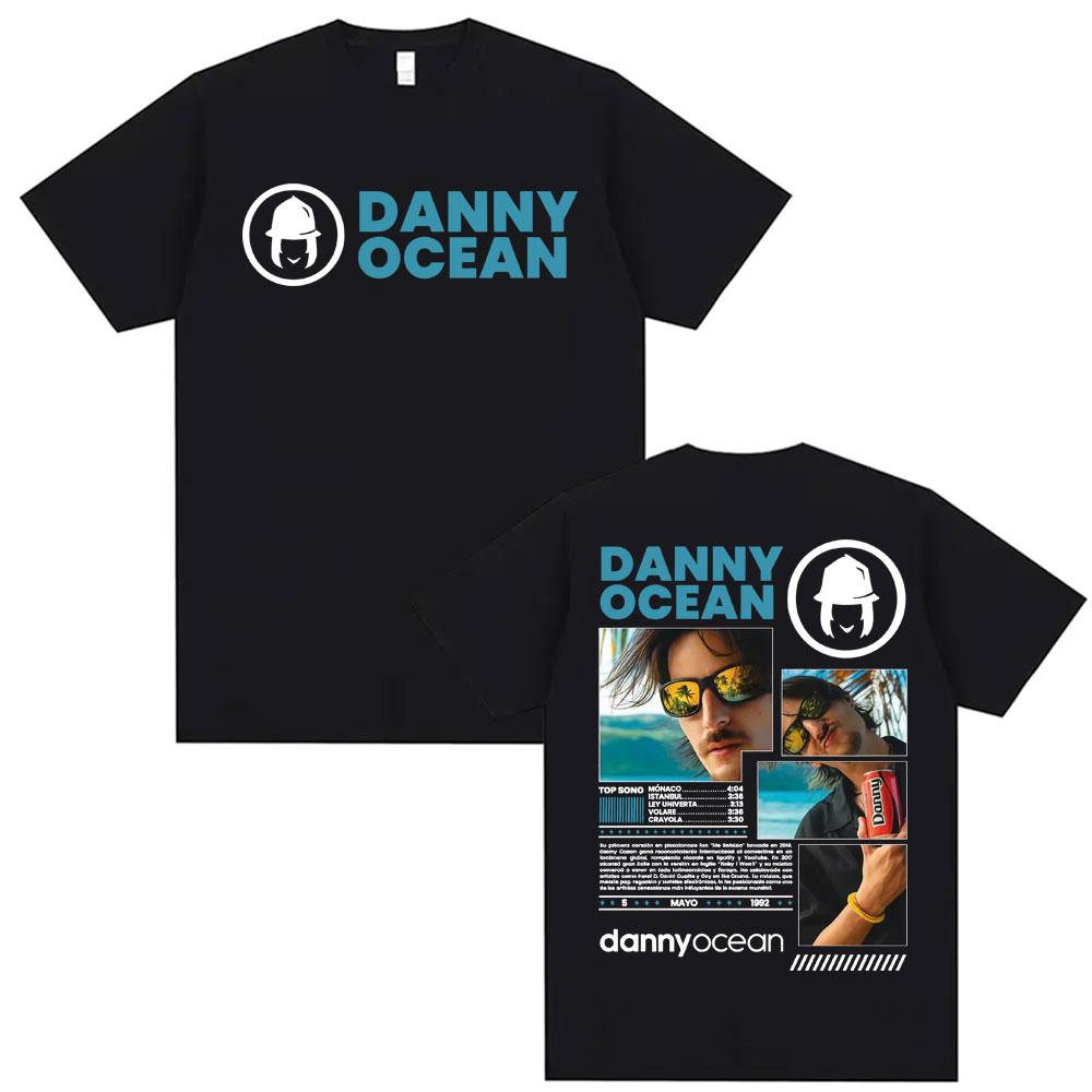 

Rapper Danny Ocean 2026 Reflexa Tour T-shirts for Men Women Harajuku Gothic High Street T Shirt Casual O-Neck Oversized T-shi... S разноцветный