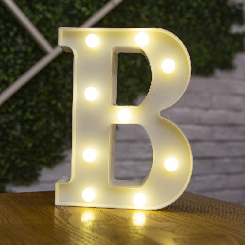 Large Led Light Emitting Alphanumeric Love Standing Sign Decoration For Party Themes And Indoor Decor